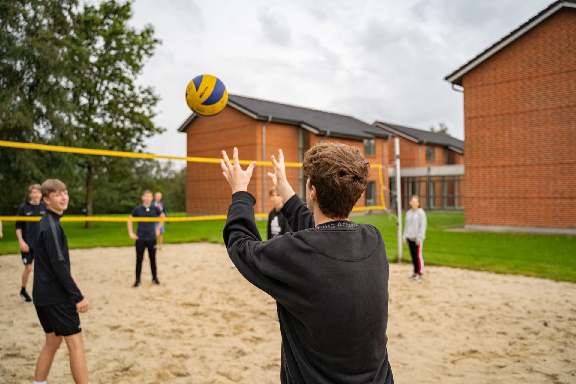 Volley som valgfag | volley på Hardsyssel Efterskole